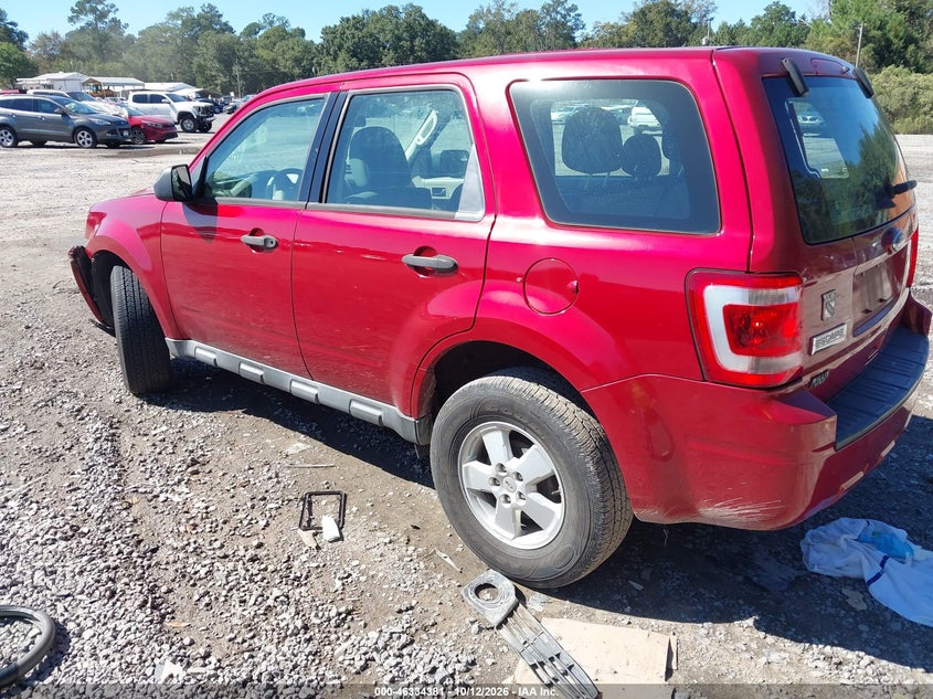 Vin: 1fmcu0c74ckc75109, lot: 46834640, ford escape xls 20123