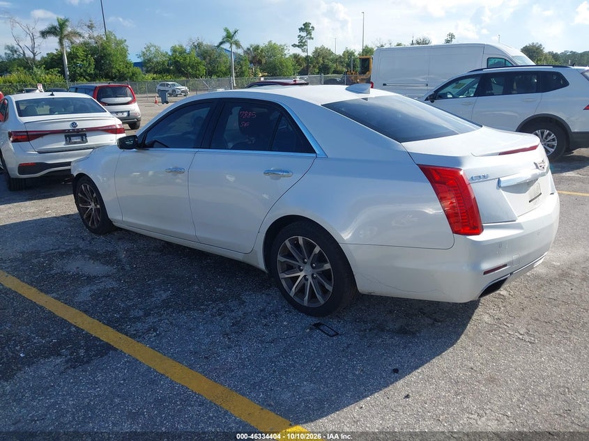 Vin: 1g6ar5sxxg0109192, lot: 46834663, cadillac cts luxury collection 20163