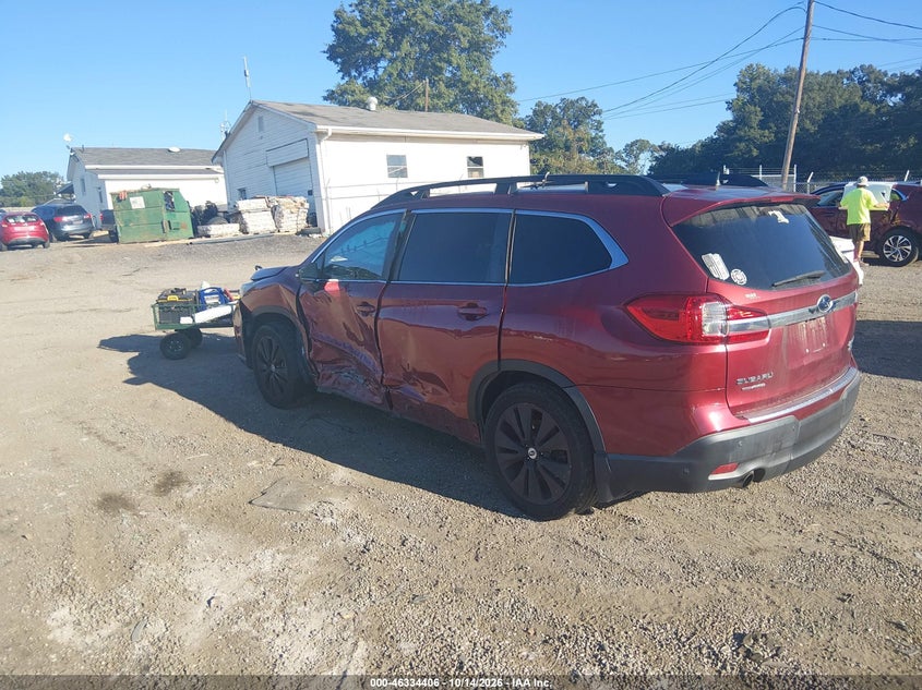Vin: 4s4wmapd7k3465594, lot: 46834665, subaru ascent limited 20193