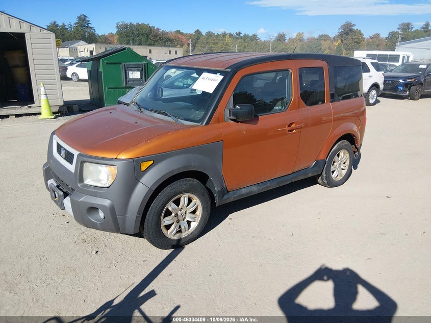 HONDA ELEMENT 2006 VIN 5J6YH28756L015779