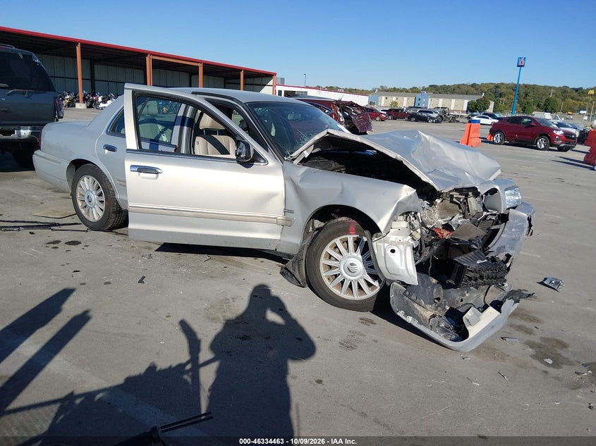Vin: 2mebm7fv1ax617482, lot: 46834722, mercury grand marquis ls (fleet only) 20101