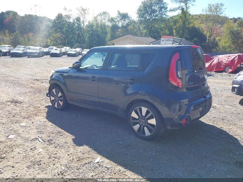 Vin: kndjx3a59e7006647, lot: 46834763, kia soul ! 20143