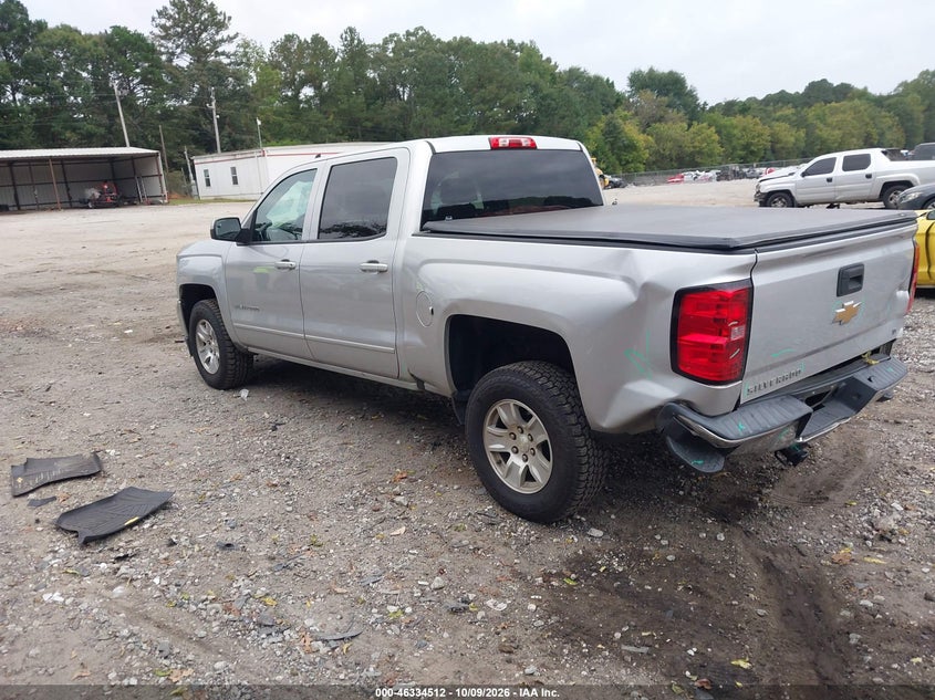 Vin: 3gcpcreh6jg444098, lot: 46834771, chevrolet silverado 1500 1lt 20183