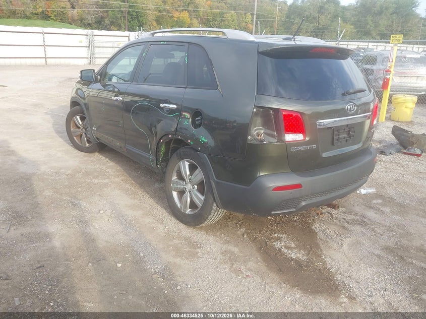 Vin: 5xykuda25cg292313, lot: 46834784, kia sorento ex v6 20123