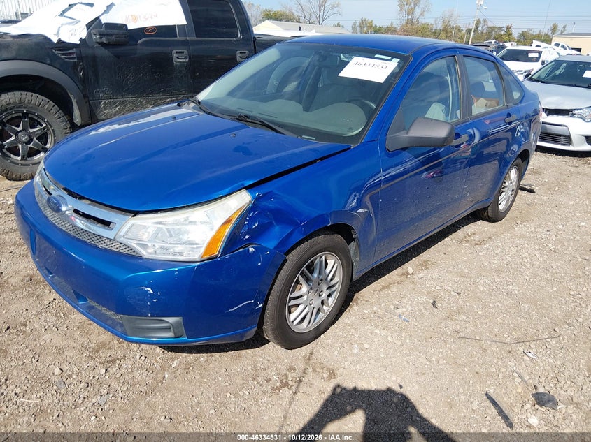 Vin: 1fahp3fn8aw176270, lot: 46834790, ford focus se 20102