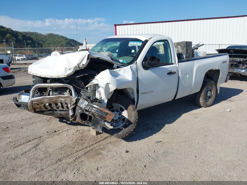 2010 Chevrolet Silverado 2500Hd Work Truck, Front End, IAAI, VIN 1GC3KVBG1AF141253 — photo 2