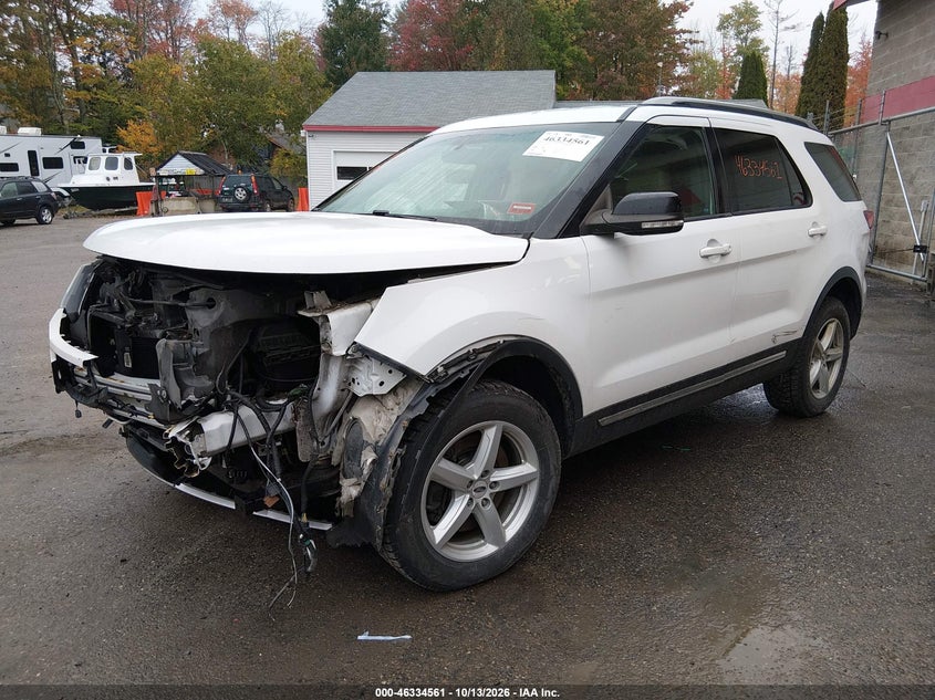 Vin: 1fm5k8d8xggc52477, lot: 46834820, ford explorer xlt 20162