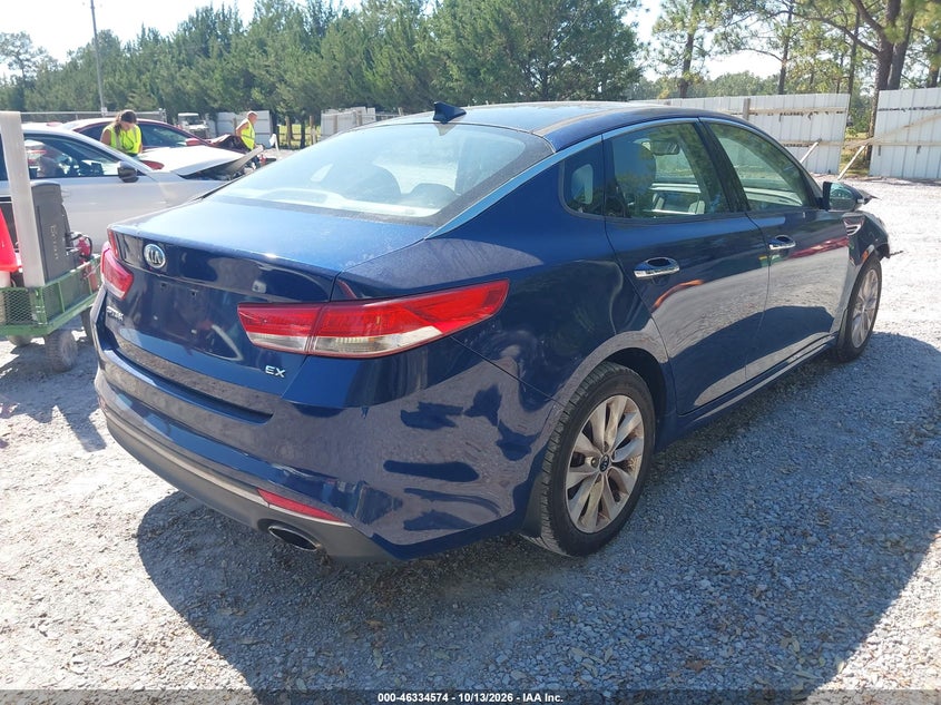 Vin: 5xxgu4l33hg176616, lot: 46834833, kia optima ex 20174