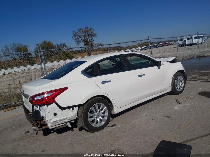 Vin: 1n4al3ap4gc249036, lot: 46834840, nissan altima 2.5/2.5 s/2.5 sl/2.5 sr/2.5 sv 20164