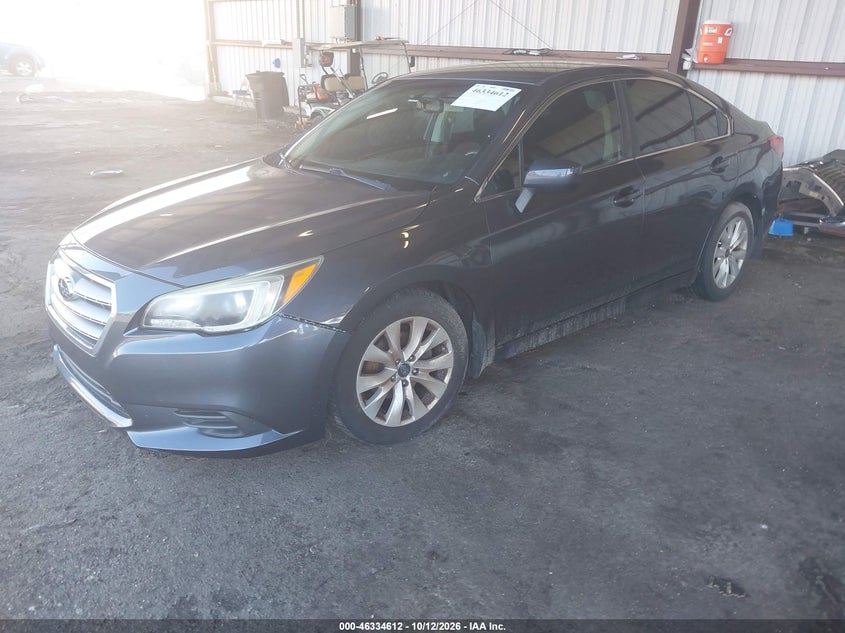 Vin: 4s3bnbc69f3054748, lot: 46834871, subaru legacy 2.5i premium 20152