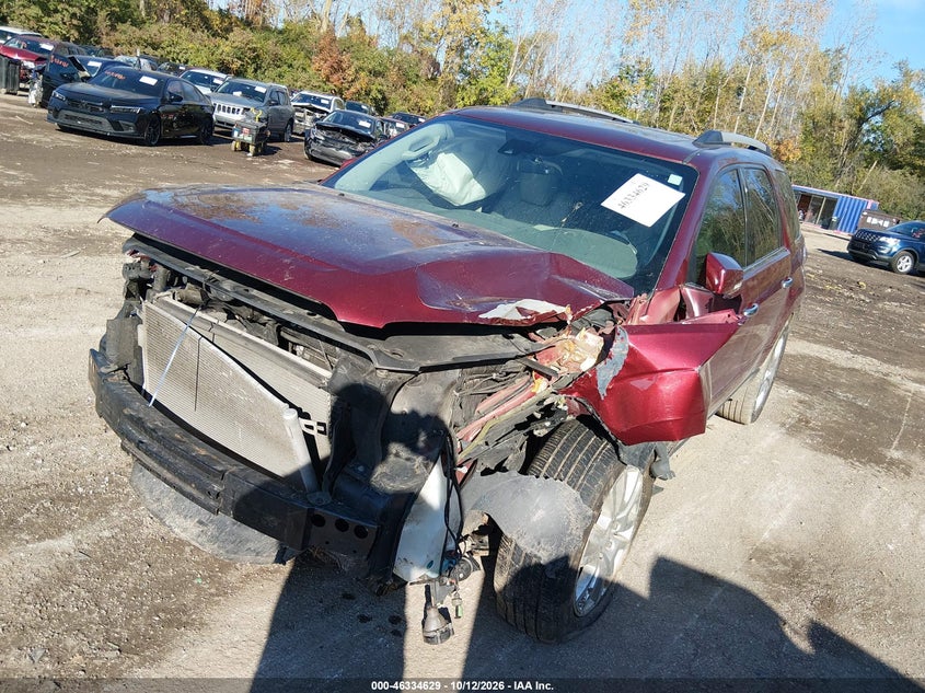 Vin: 1gkkrrkd1gj173067, lot: 46834888, gmc acadia slt-1 20162