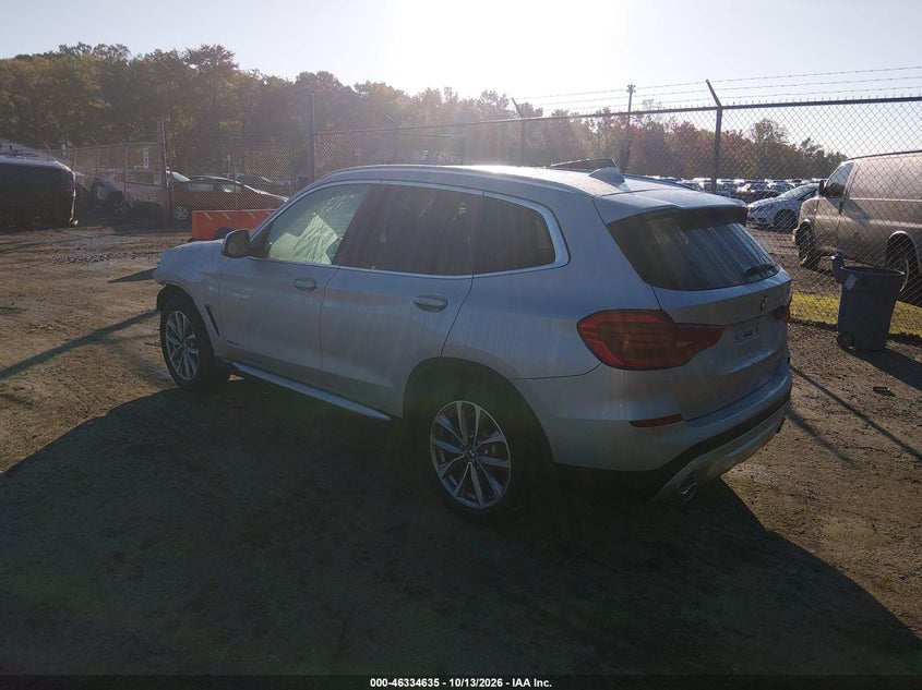 Vin: 5uxtr9c59jld57533, lot: 46834894, bmw x3 xdrive30i 20183
