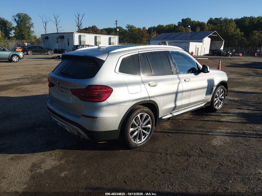 Vin: 5uxtr9c59jld57533, lot: 46834894, bmw x3 xdrive30i 20184