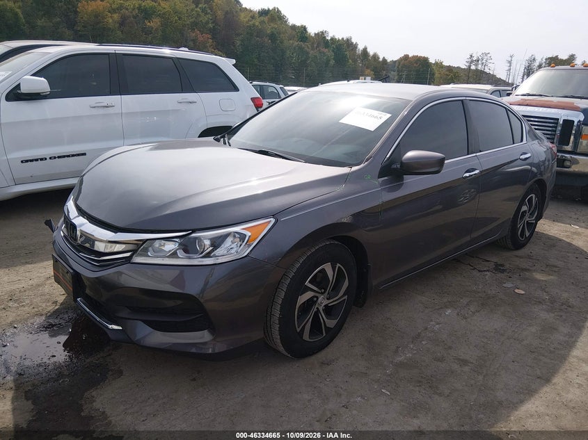 Vin: 1hgcr2f33ga041311, lot: 46834924, honda accord lx 20162