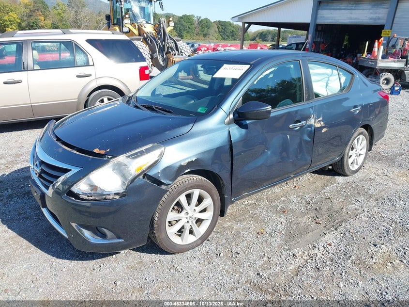 Vin: 3n1cn7ap0gl873895, lot: 46834925, nissan versa 1.6 sl 20162