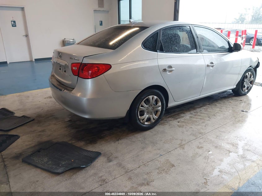 Vin: kmhdu4ad1au898435, lot: 46834928, hyundai elantra gls 20104