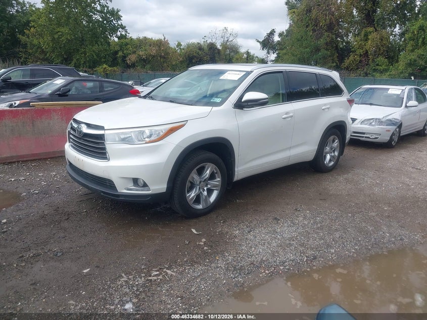 2015 TOYOTA HIGHLANDER LIMITED PLATINUM V6 · Фото 2