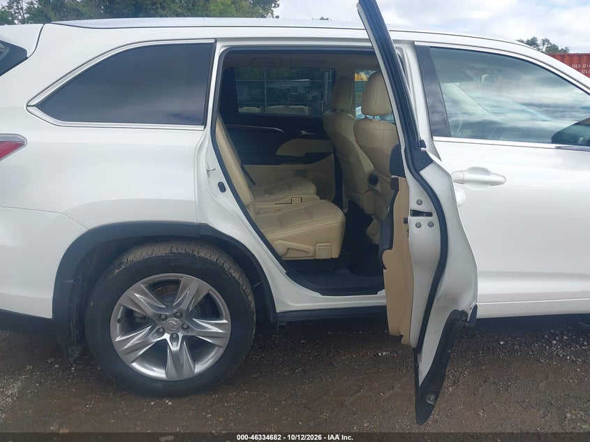 2015 TOYOTA HIGHLANDER LIMITED PLATINUM V6 · Фото 8