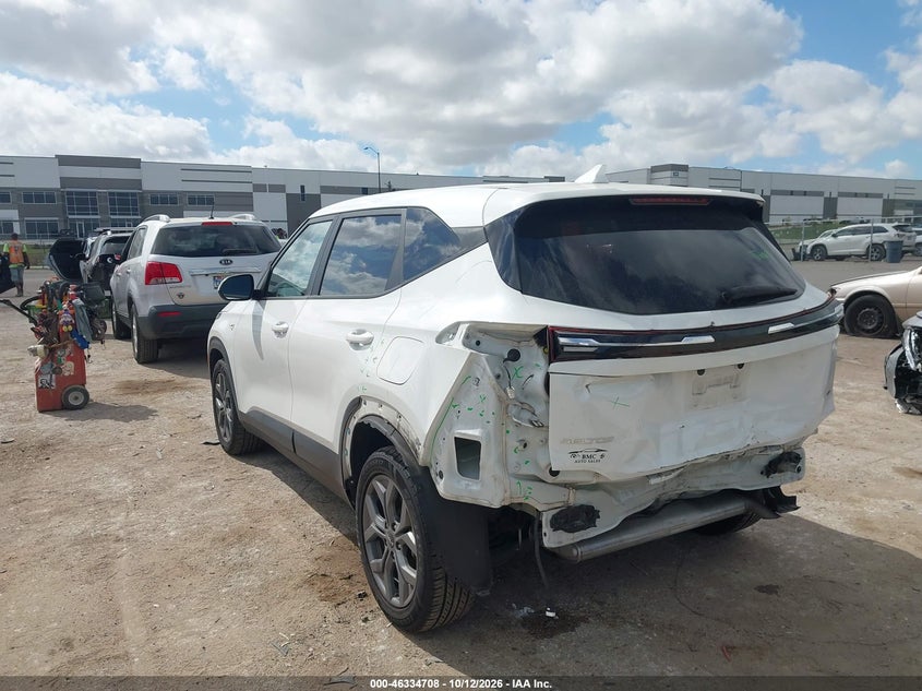 Vin: kndepcaa4r7480347, lot: 46834967, kia seltos lx 20243