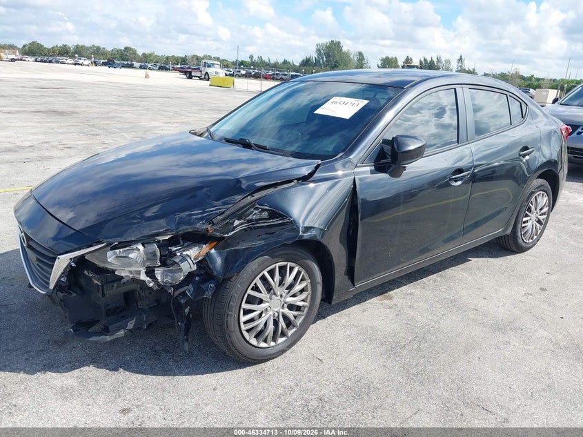 2016 Mazda Mazda3 I Sport, Normal Wear & Tear, IAAI, VIN 3MZBM1T73GM297720 — photo 2