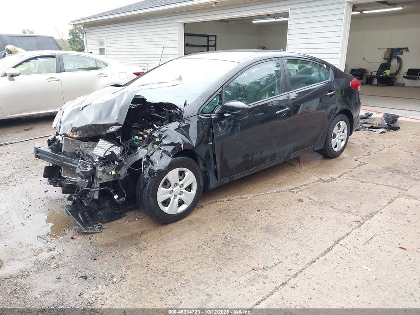 Vin: 3kpfl4a71je186757, lot: 46834987, kia forte lx 20182