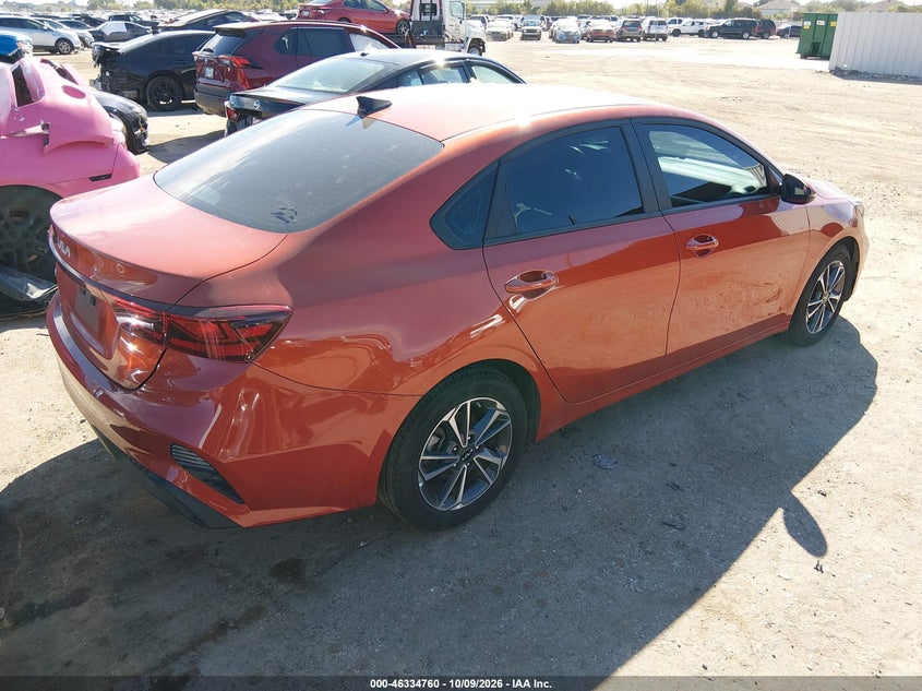 Vin: 3kpf24ad7pe680705, lot: 46835019, kia forte lxs 20234