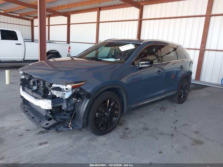 Vin: jm3tcady2m0514617, lot: 46835140, mazda cx-9 carbon edition 20212
