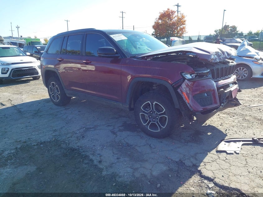 Vin: 1c4rjhcg8n8574074, lot: 46835147, jeep grand cherokee trailhawk 4x4 2022 img_1