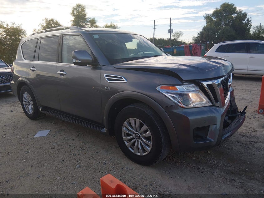 Vin: jn8ay2ndxlx016341, lot: 46835168, nissan armada sv 2wd 20201