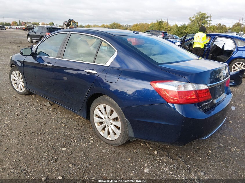 Vin: 1hgcr2f81da117695, lot: 46835183, honda accord ex-l 20133