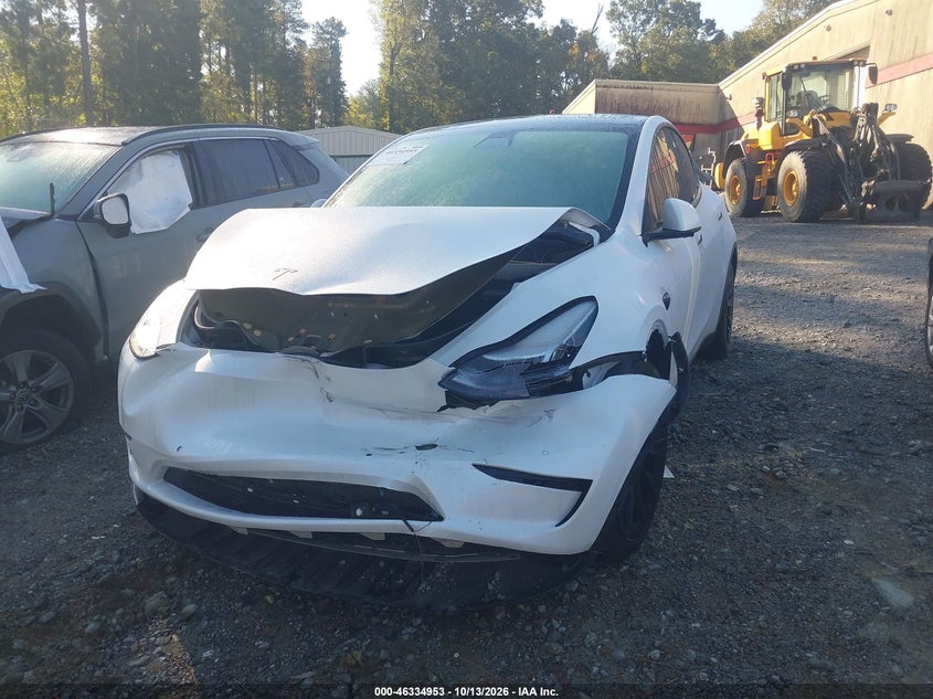 Vin: 5yjygdee8lf030878, lot: 46835212, tesla model y long range dual motor all-wheel drive 20202
