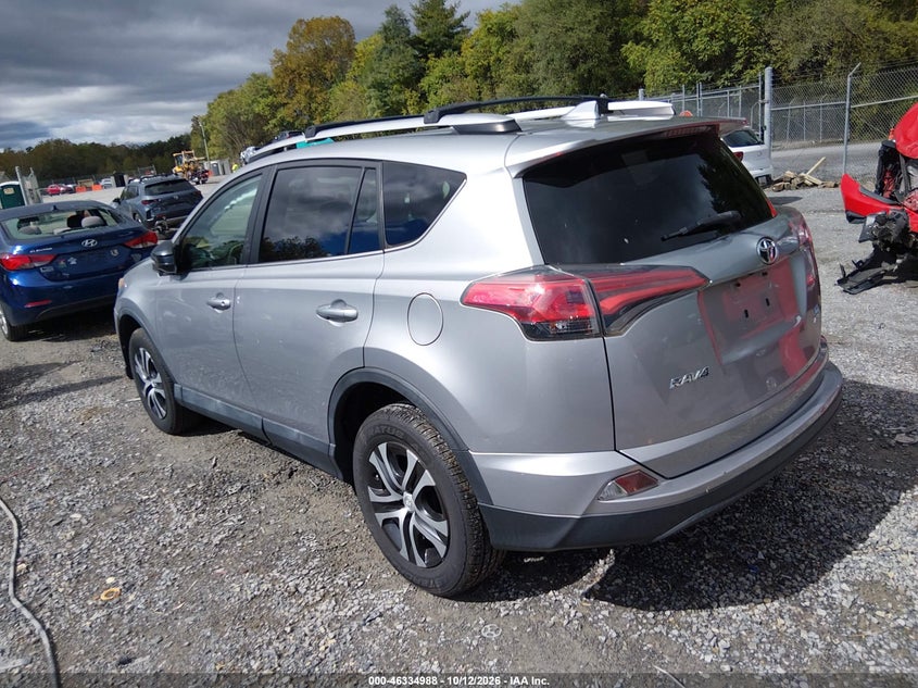 Vin: 2t3bfrev7gw528043, lot: 46835247, toyota rav4 le 20163