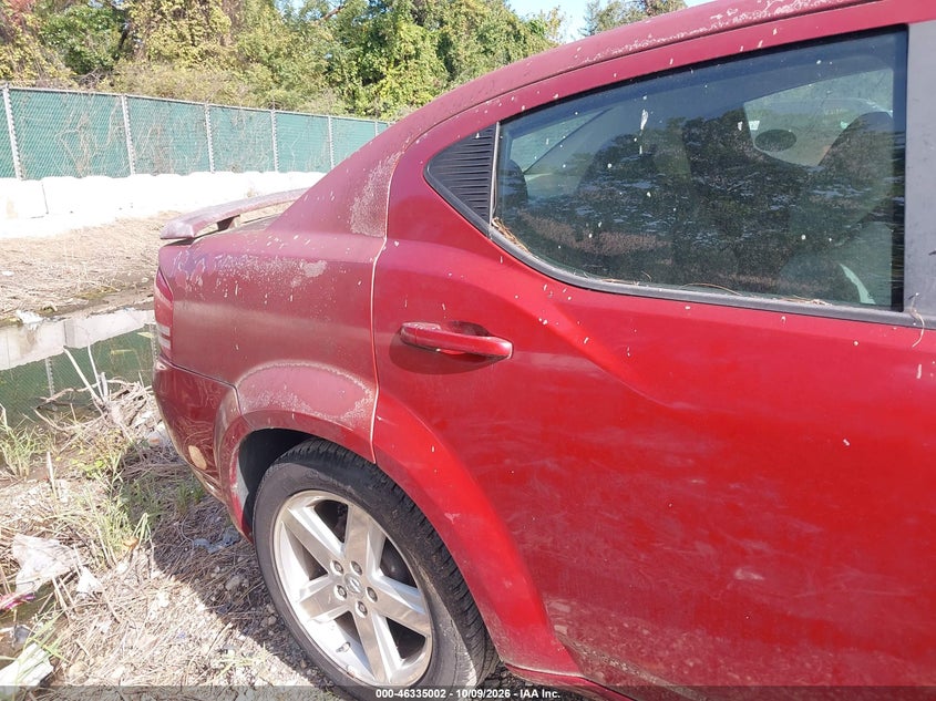 DODGE AVENGER 2008 VIN 1B3LC56R28N607234