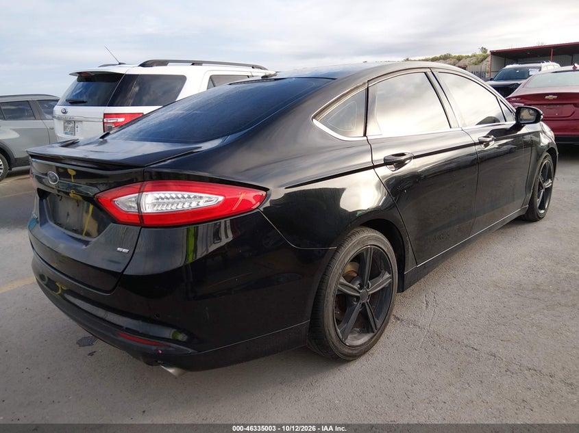 Vin: 3fa6p0h73gr142835, lot: 46835262, ford fusion se 20164