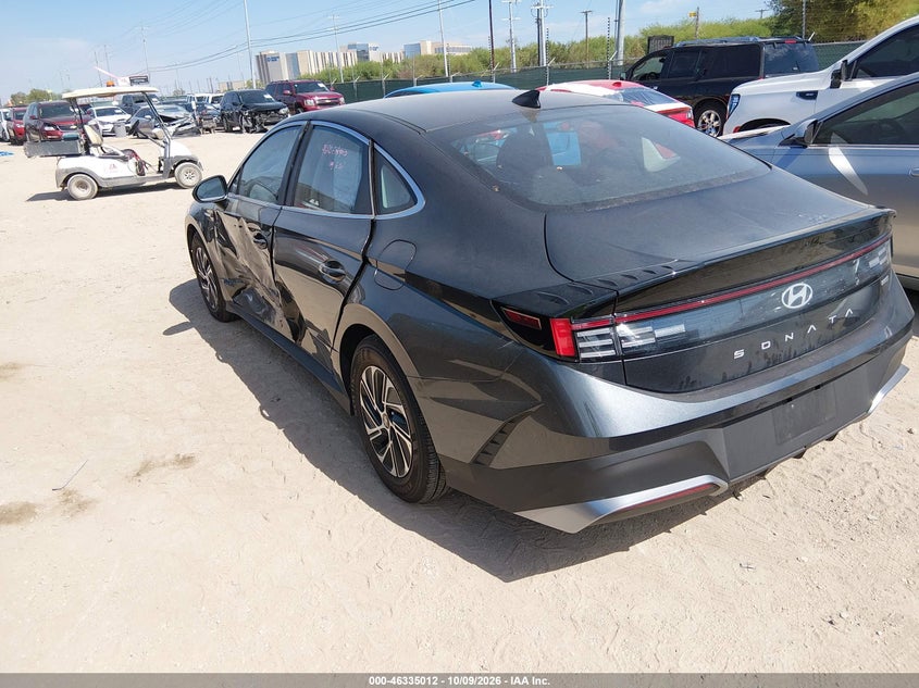 Vin: kmhl24jj3ta179537, lot: 46835271, hyundai sonata hybrid blue 20263