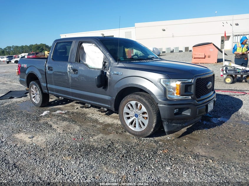 Vin: 1ftew1c59jfc76967, lot: 46835320, ford f-150 xl 20181