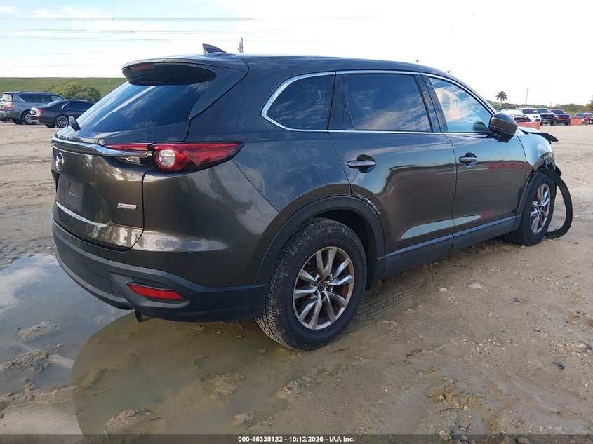 Vin: jm3tcacy3j0227946, lot: 46835381, mazda cx-9 touring 20184