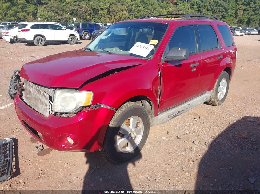 Vin: 1fmcu0d70akc62059, lot: 46835401, ford escape xlt 20102