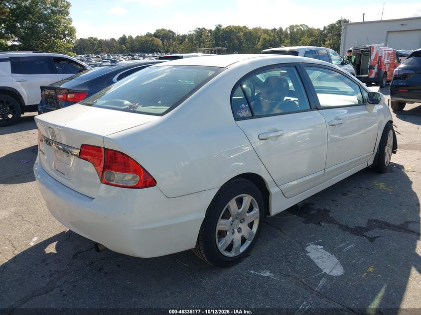 Vin: 2hgfa1f54ah515503, lot: 46835436, honda civic lx 20104