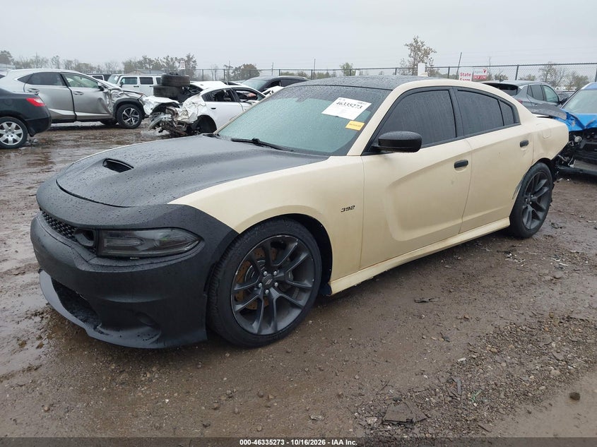 Vin: 2c3cdxgj9lh212344, lot: 46835532, dodge charger scat pack rwd 20202