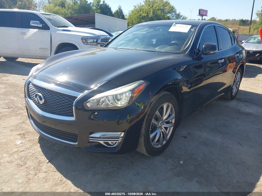2015 Infiniti Q70 3.7X, Обычный износ, IAAI, VIN JN1BY1AR9FM560382 — фото 2