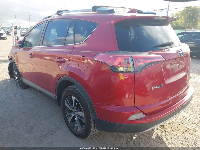 Vin: 2t3wfrev8gw267734, lot: 46835544, toyota rav4 xle 20163
