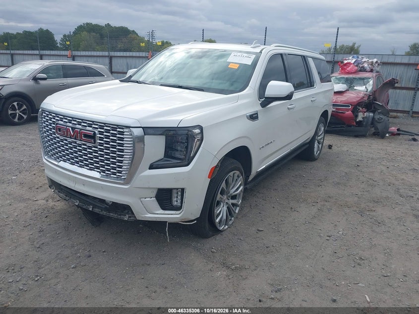 Vin: 1gks2jkl8rr383568, lot: 46835565, gmc yukon xl 4wd denali 20242