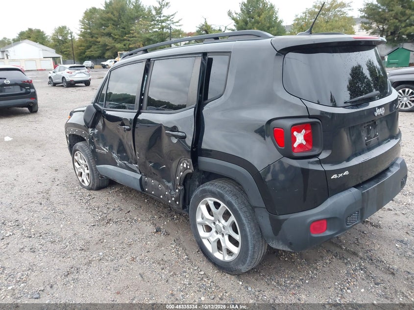 Vin: zaccjbbt4fpc02162, lot: 46835593, jeep renegade latitude 20153