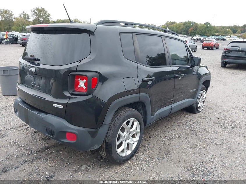 Vin: zaccjbbt4fpc02162, lot: 46835593, jeep renegade latitude 20154