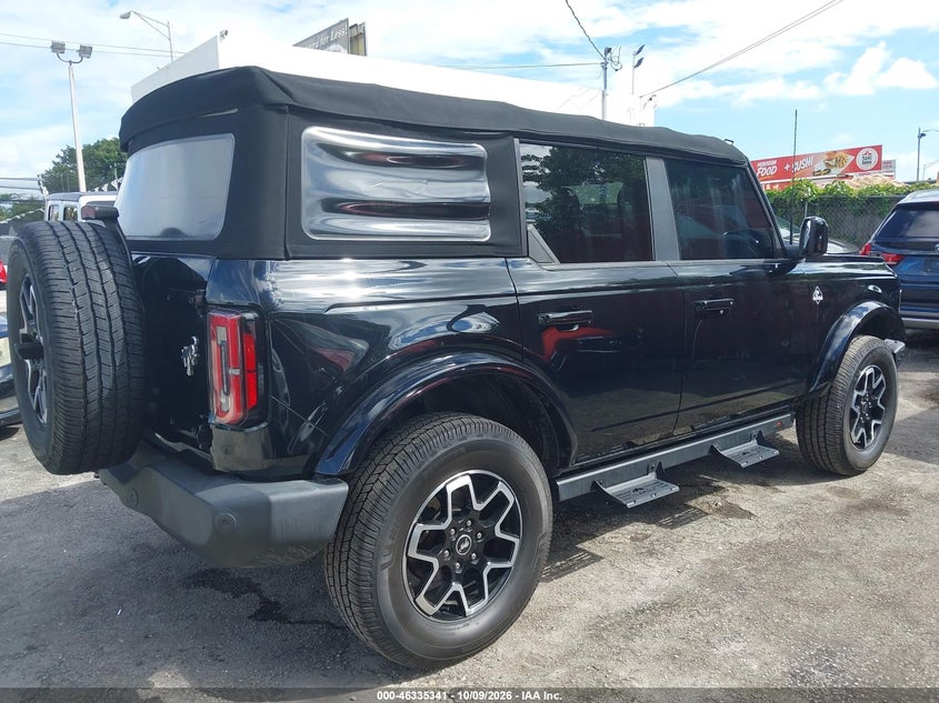 Vin: 1fmde5bh9nla71329, lot: 46835599, ford bronco outer banks 20224