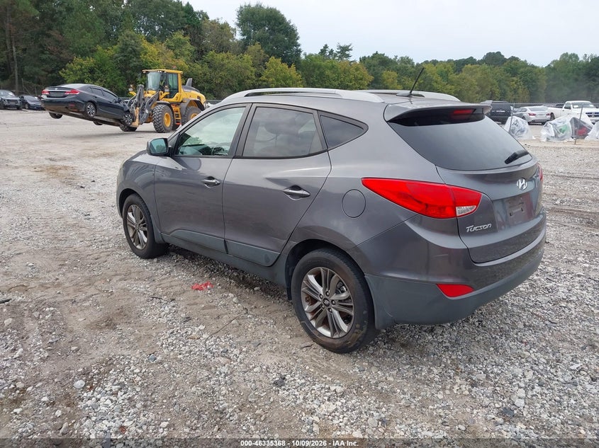 Vin: km8ju3ag1eu870132, lot: 46835627, hyundai tucson se 20143