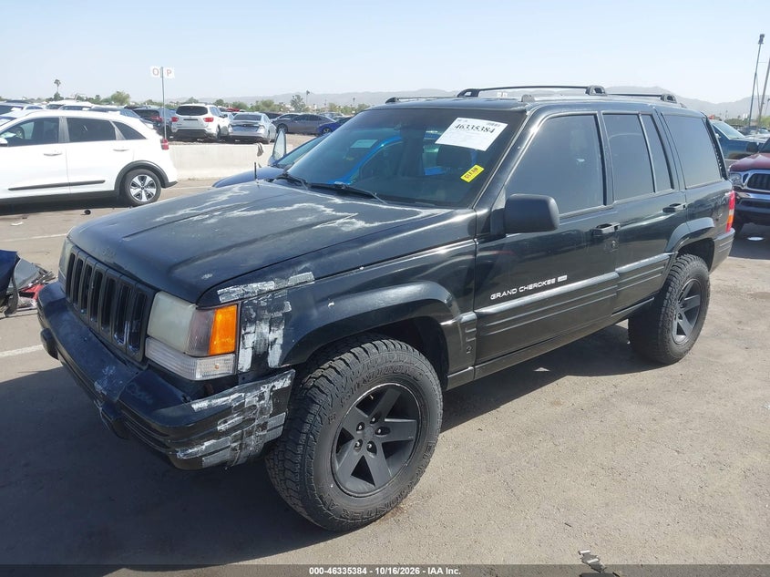 1998 Jeep Grand Cherokee Laredo, Left Front, IAAI, VIN 1J4GZ48SXWC275880 — photo 2