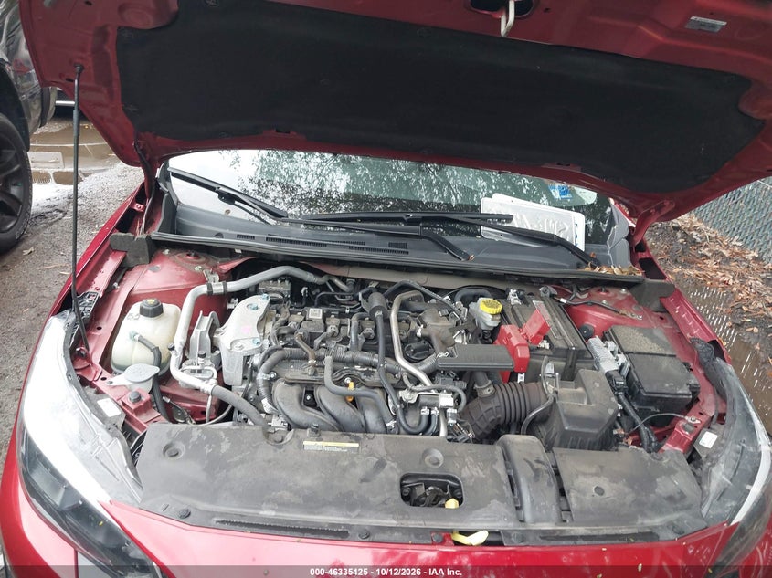 NISSAN SENTRA 2025 VIN 3N1AB8CV7SY285733