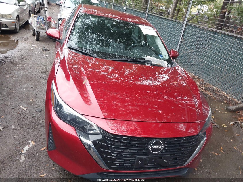 NISSAN SENTRA 2025 VIN 3N1AB8CV7SY285733